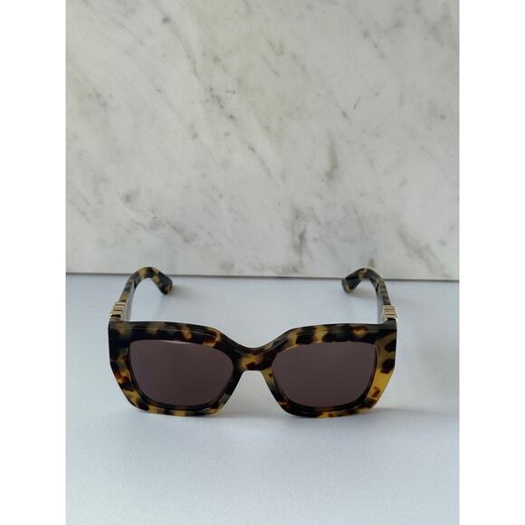 NEW Dior MissDior S2I Square Sunglasses in Tortoise Brown main image 4